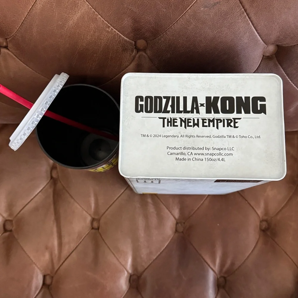 Godzilla X Kong The New Empire Cup & Popcorn Bucket Tin - Picture 5 of 5